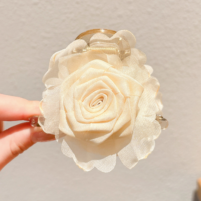 2025 nuevo clip de agarre de amor para mujer, gran volumen de cabello, horquilla, horquilla de tiburón de alta calidad, horquilla de tiburón, accesorios de principios de primavera