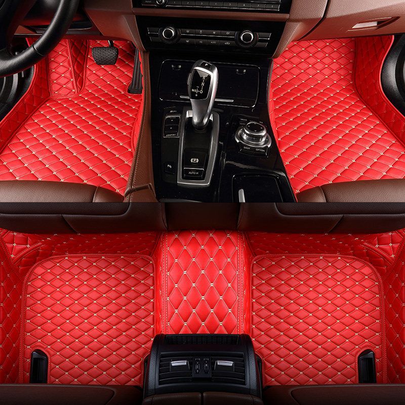 Universal Foot Pad, Kia 2009 2011 2012 - dark-red-mat-single-layer