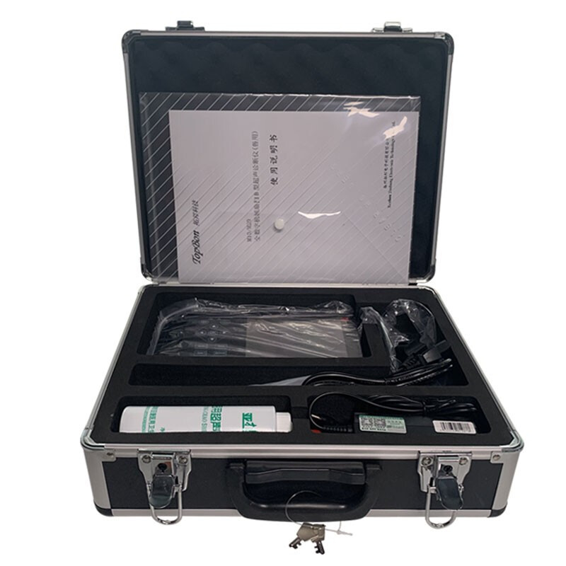 Pig B-ultrasonido máquina cerda embarazo detector cerdo y oveja embarazo diagnóstico veterinario B-ultrasonido embarazo probador 16 color cerdo y oveja B-ultrasonido