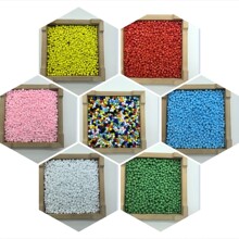 2/3/4mm450gʵɫ�Ʋʲ���С���鴮��ɢ�����ֹ�diyʮ������Ʒ���