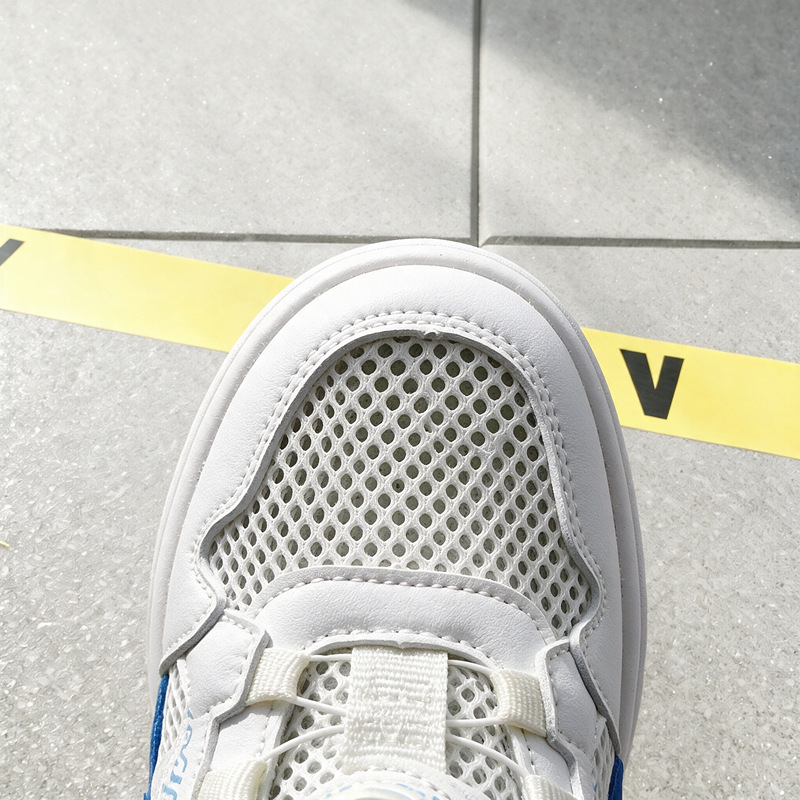 Biddy 28 - 33 2026 nuevos zapatos para padres de una sola red zapatos deportivos para niños zapatos de verano zapatos para niños estudiantes
