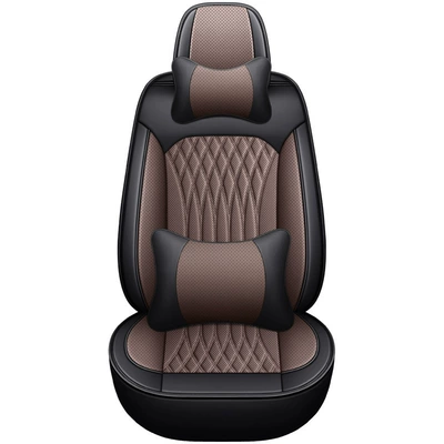 Seat cushion, seat cover — Cushion All-inclusive All-leather Sports Seat - jjl-charm-coffee-single-seat-deluxe-edition
