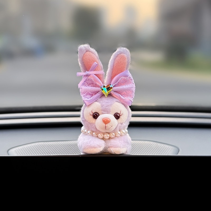 2026 New Car Ornaments Linabell Car Dashboard Display Screen Decoration Stellalou Female Figure