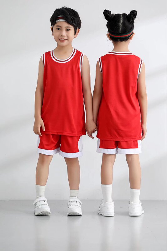 G cow light board children's clothing vest basketball suit round neck kindergarten performance suit competition suit 3XS-2XL G cow light board children's clothing vest basketball suit round neck kindergarten performance suit competition suit 3XS-2XL