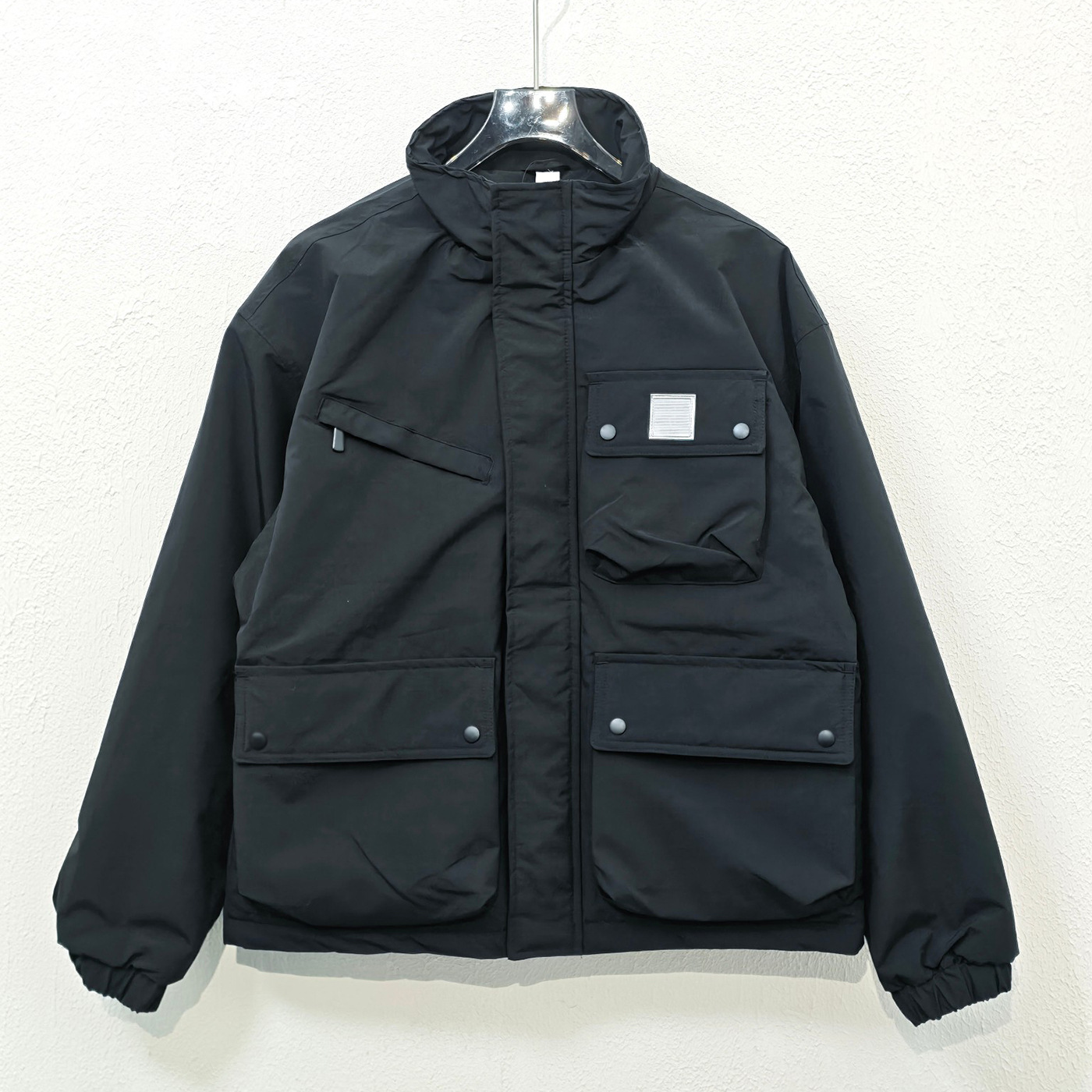 2025冬季新款立领防风保暖大口袋工装加厚棉服