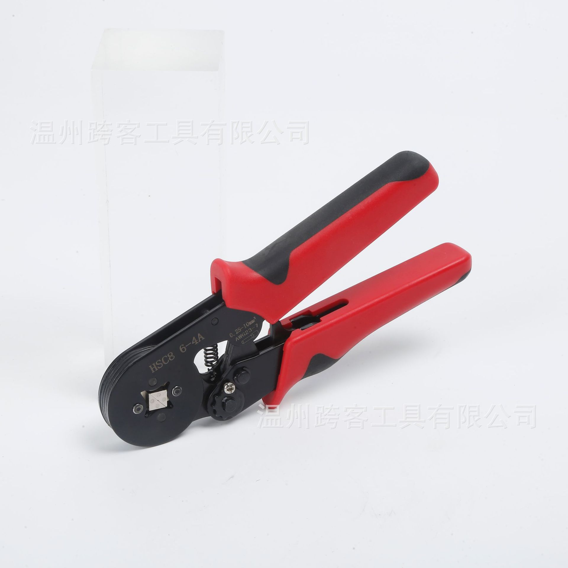 사변형 6-4A (빨간색과 검은 색) 0.25-10mm