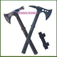 厂家Z销 EX002/003橡胶战斧野营战术丛林军酷户外刀具模型