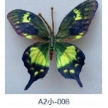 模擬 3D 蝶の花模擬造花 DIY 蝶のカラフルな人気の蝶の装飾クリエイティブジュエリー工場卸売|undefined