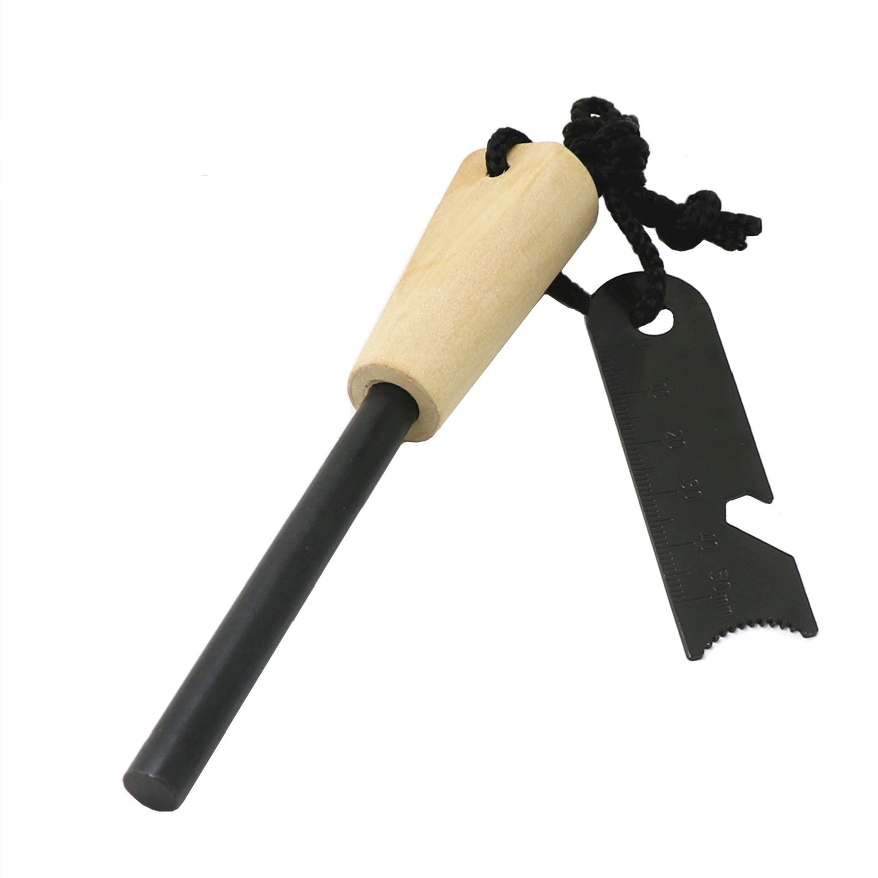 [Выживание на открытом воздухе] Магниевый стержень с деревянной ручкой из огнива