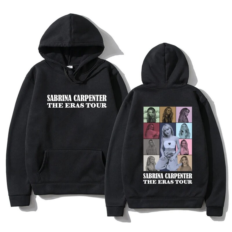 【Cross-Border European Size】Sabrina Carpenter Hoodie Men's Sweatshirt Singer Graphic Print Sports