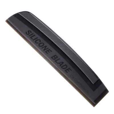 Silicone Car Wash Wiper Blade Does Not Damage Car Paint or Glass, Dries Quickly with No Water Marks, Dual-Purpose Cleaning Tool for Car and Home (Car cleaning tools) - black-car-wiper-blade-pe-bag-single-packaging