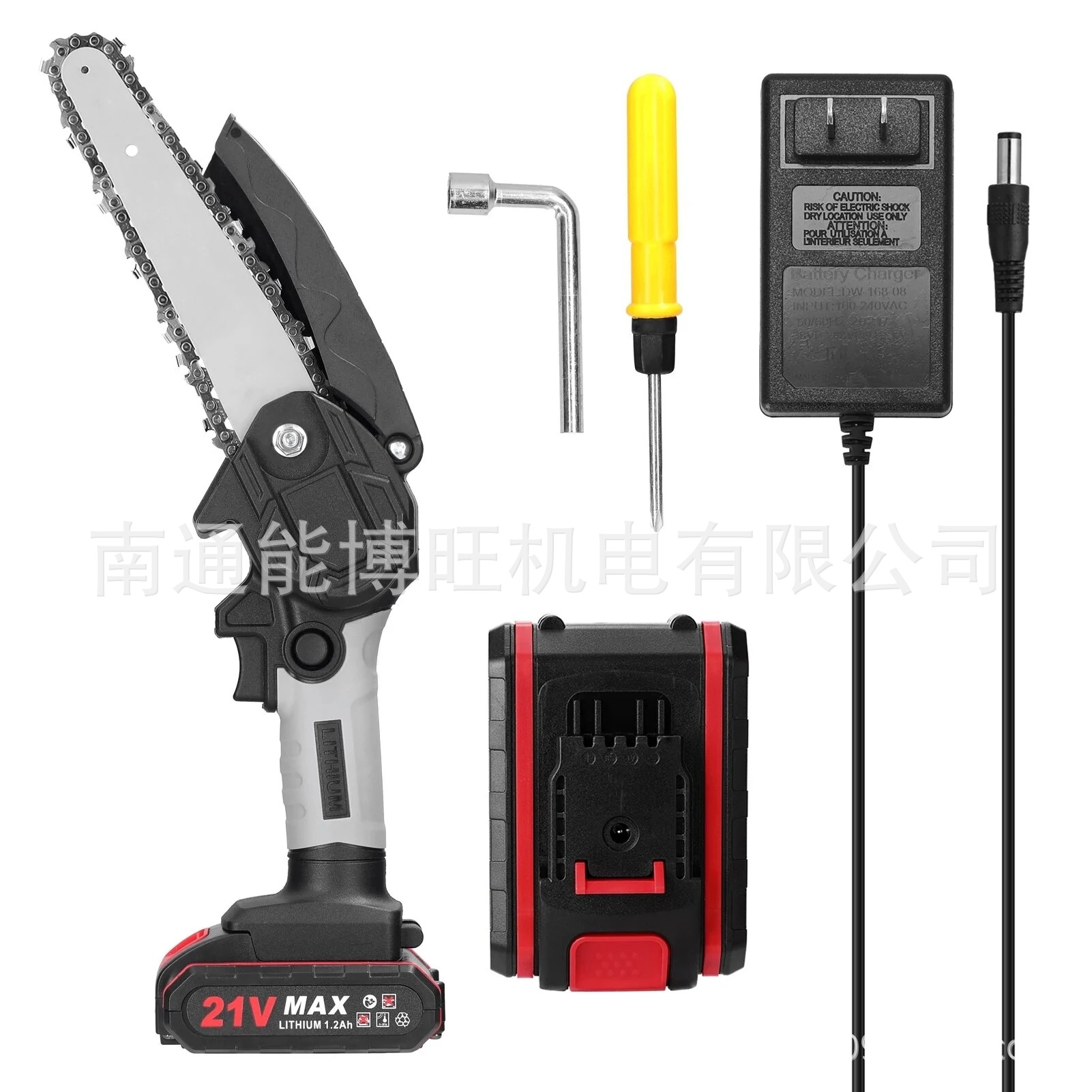 Transfronterizo 4/6-pulgadas mini cadena eléctrica vio al aire libre inalámbrico eléctrico de litio vio el hogar pequeño Registro de poda eléctrica vio fabricante