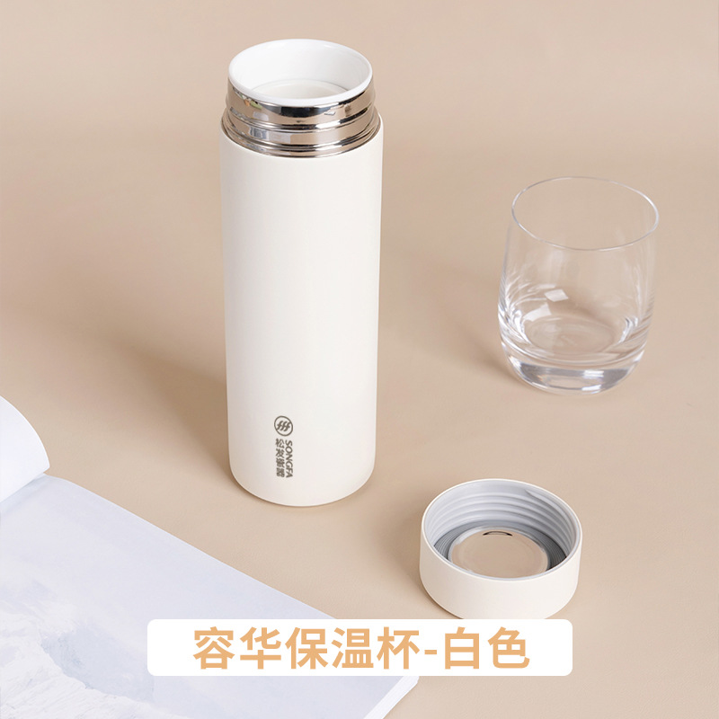 Gran capacidad de porcelana de cabello pequeño fresco y simple taza de aislamiento de cerámica Ronghua taza de té de oficina doméstica taza conveniente