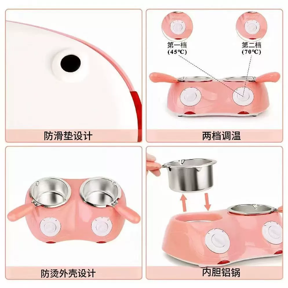 [巧克力锅溶化diy小型恒温烘焙电热锅融化巧克力]