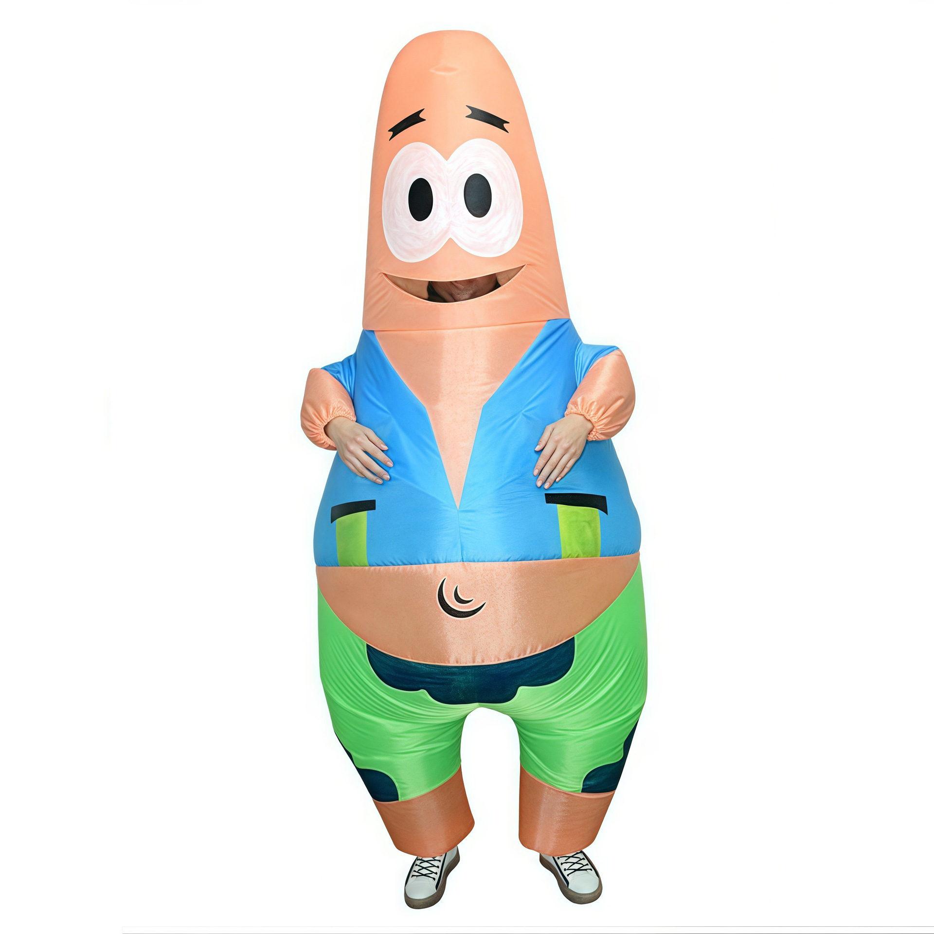 Transfronterizos personalizados de vestir todo el cuerpo Pi Da Star ropa inflable cos espectáculo divertida adorable ropa inflable espectáculo