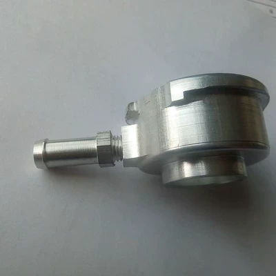 Cross-Border Best-Selling 32mm 1.25" Aluminum Welded Radiator Filler Neck + 0.9-1.1Bar Radiator Cap (car radiator)