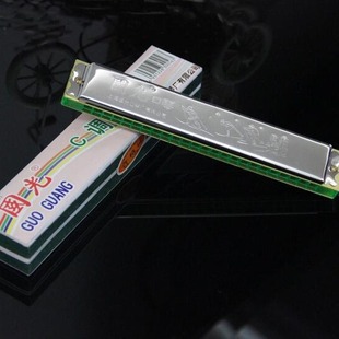Shanghai Guoguang 24-hole C tuning harmonica Guoguang light tuning harmonica