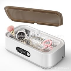 49KHZ超音波ジュエリー洗浄機3速タッチパネルタイミング超音波洗浄機65MLl眼鏡洗浄機