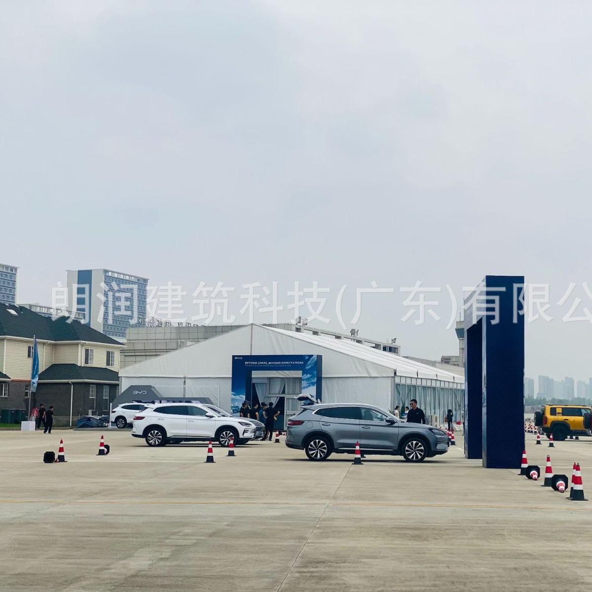 户外活动展示帐篷 大型车展广告篷房  朗润厂家出租出售