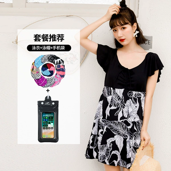 Black waterproof bag, set, 3 piece set