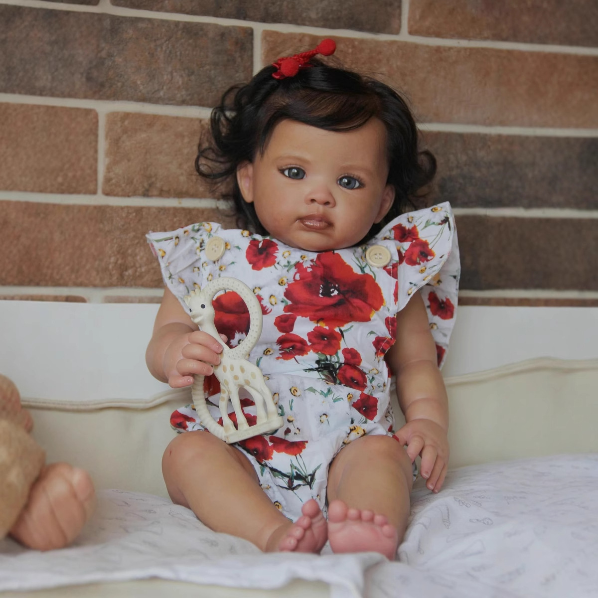 NPK55cm simulación niña bebé Reuben muñeca renacida suministro de comercio electrónico transfronterizo una pieza de venta