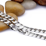 Трендовое ожерелье из нержавеющей стали, цепь, небольшой аксессуар, 7mm, городской стиль, оптовые продажи