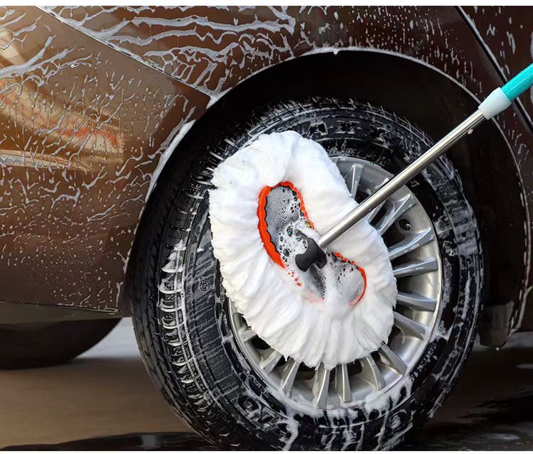Car Wash Mop Long Handle Telescopic Car Wash Brush Car Brush Car Mop Car Wash Supplies Car Wash Mop Cleaning Tools