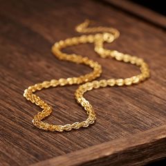 尚盈s 925純銀の波がきらきらと輝く鳳尾のネックレスファッション銀金メッキの冷たい風の鎖のチェーンのメーカーは直接販売します。