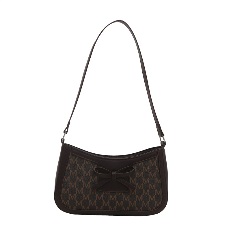 2025 primavera nuevo estilo simple ocio retro bolso de brazo bolso de moda de mujer bolso de nicho coreano bolso de hombro