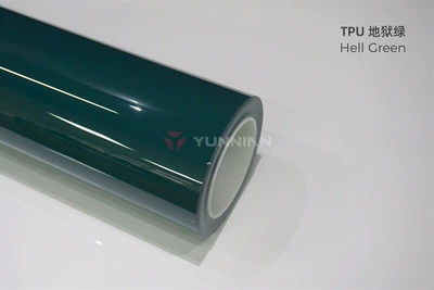 car color change film crystal | Auto Color Change Film - tpu-hell-green-15215m