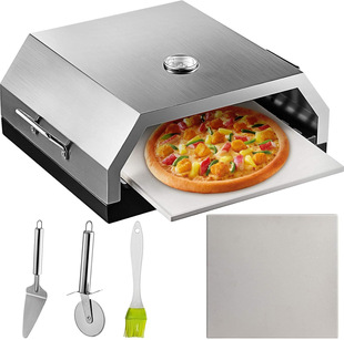 Factory Direct American Pizza Oven Stainless Steel Pizza Oven Portable Household Outdoor Pizza Barbecue Oven Wholesale