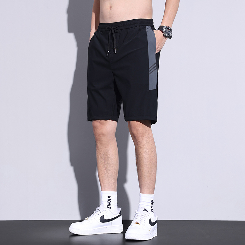 Summer silk light and thin shorts for leisure