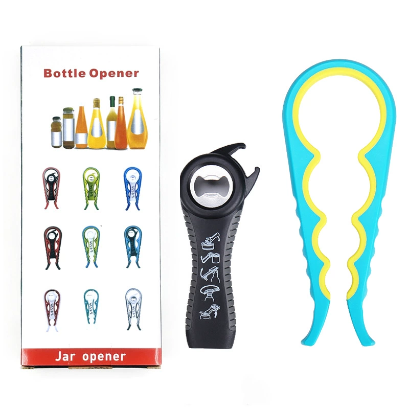 3‑piece bottle opener set H‑Y3066, stainless steel 2Cr13 + PP/TPR, sizes 22/14.5 cm