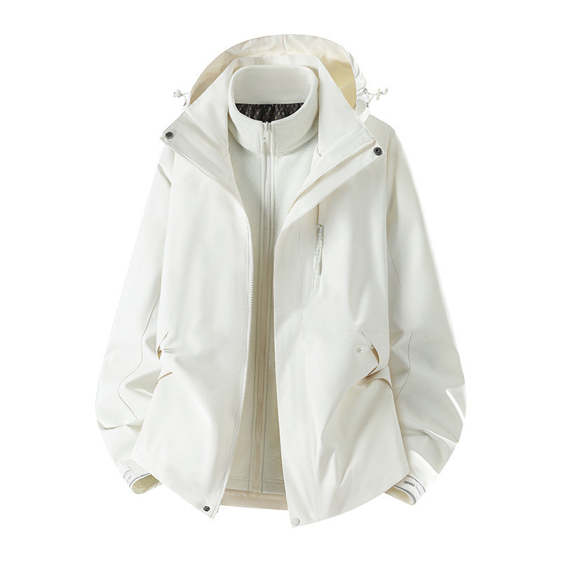 2026 chaqueta de asalto al aire libre 3 - en - 1 hombre y mujer chaqueta deportiva de capa suave chaqueta de montaña chaqueta impermeable