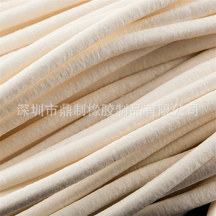 直径1mm 2mm 3mm 4mm 5mm硅胶发泡圆条 硅胶密封条 耐温密封条