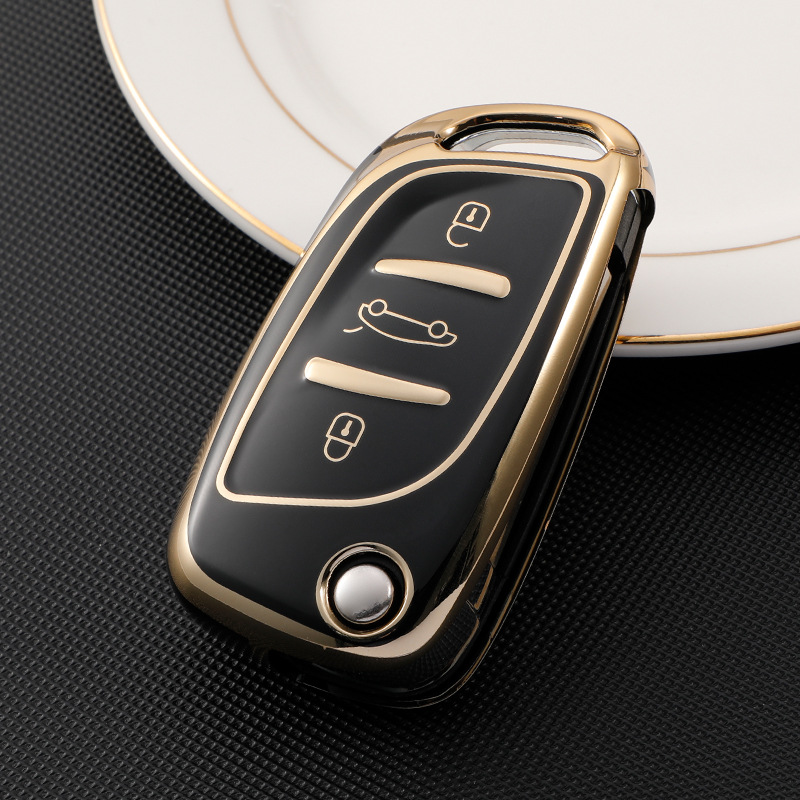 Applicable to Dongfeng Peugeot 508 car key cover for Peugeot 407L, old DS4S, 5LS buckle, DS6 modification shell manufacturer
