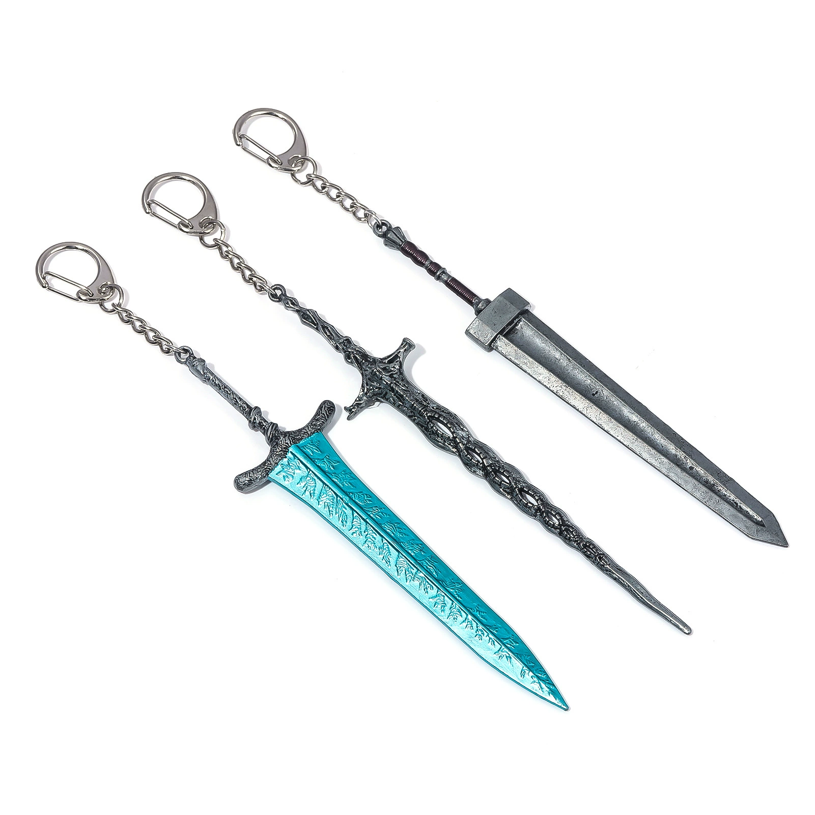Склоненный керамический браслет Элиден Фа Ринг Да Масчен Giant Sword Maliannia Hand Sword Dark Moon Dajian Metal Weapon Model Model Pendant
