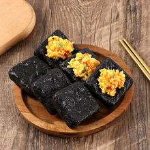 PVC仿真食物臭豆腐模型长沙小吃仿真蒜蓉臭豆腐食材道具菜品摆件