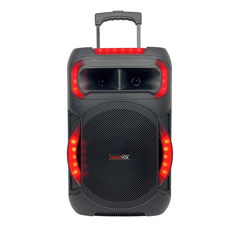 Venta al por mayor caliente 12 pulgadas 40W altavoces portátiles para boda Bluetooth K banda doble diseño portátil