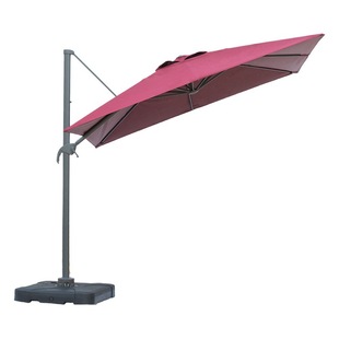 Outdoor Garden Roman umbrella sunshade coffee shop milk tea shop hotel garden B & B aluminum Villa advertising printing umbrella