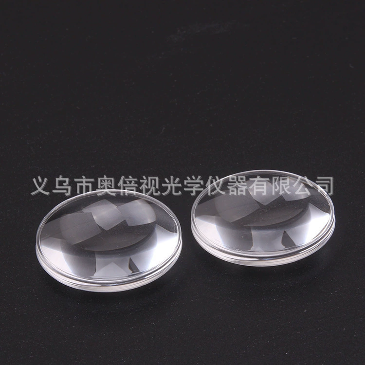 Acrylic lens, optics, 7mm, 131mm