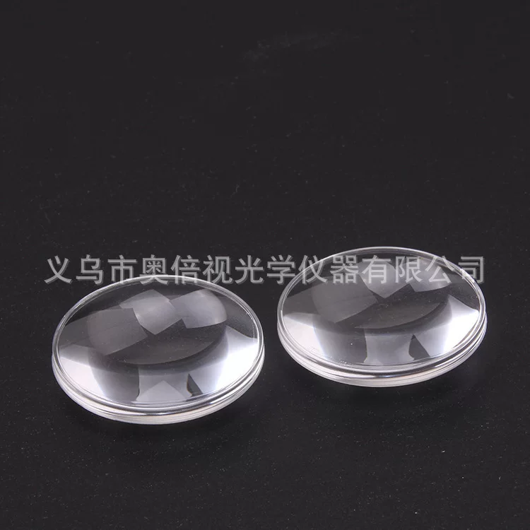 Acrylic lens, optics, 7mm, 131mm