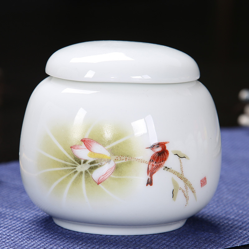 연꽃 연못의 재미를 위한 세라믹 커버