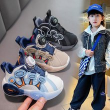男童篮球鞋2024秋季新款女童拼色运动鞋儿童中大童轻便透气球鞋