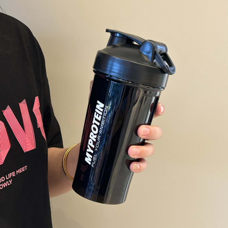 Taza de agitación deportiva con taza de agua de 600ml