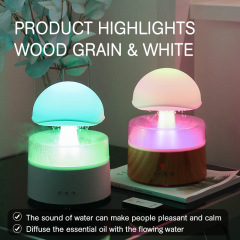 2024 New Raindrop Humidifier Raindrop Aromatherapy Machine Rainy Cloud Aromatherapy Machine Rain Humidifier Water Drop Aromatherapy Machine