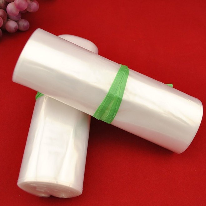 Manufacturer-supplied strong toughness flat mouth PE bag transparent plastic packaging bag high pressure soft material, can be heat-sealed, 100 per pack