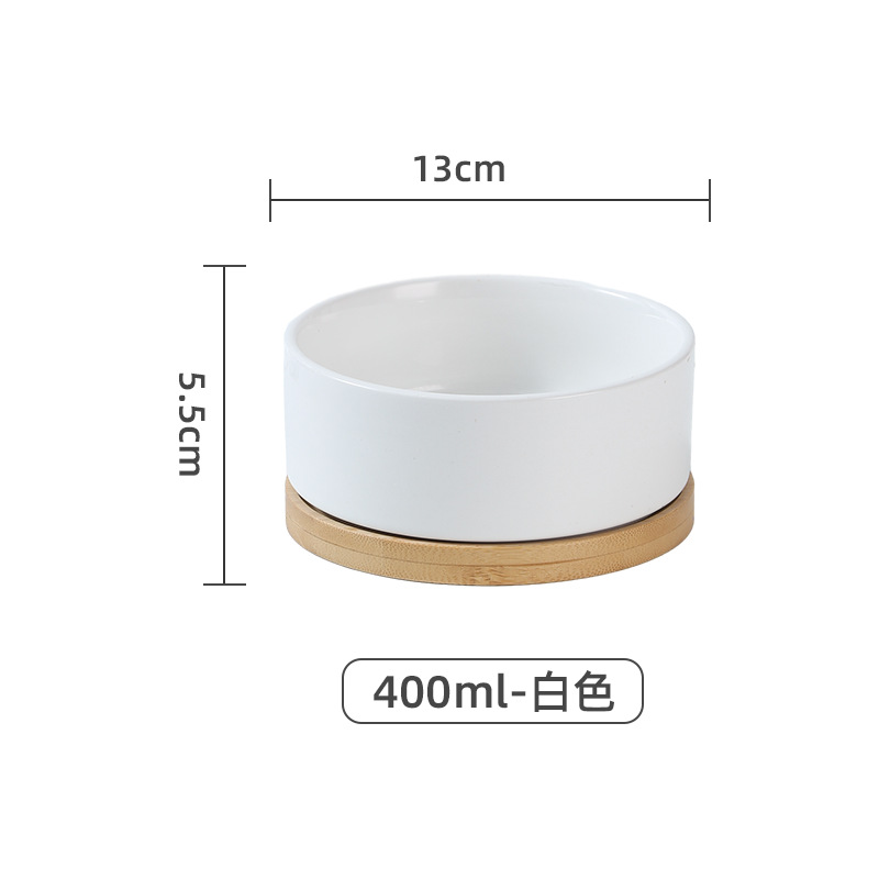 400ML 흰색 그릇 일정한 온도