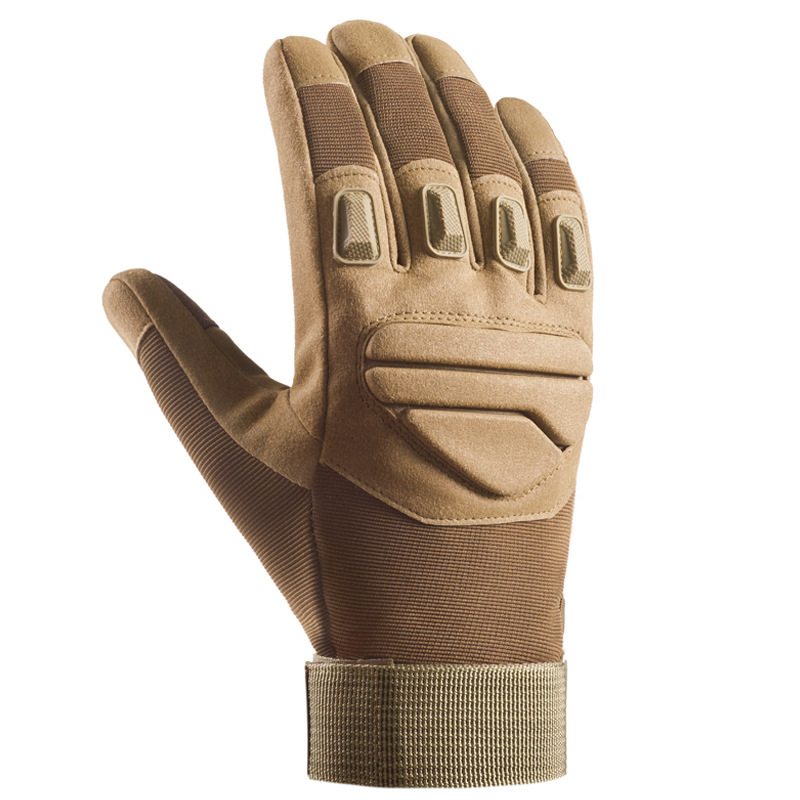 Guantes tácticos de dedo completo Fuerzas Especiales de combate al aire libre antideslizante entrenamiento resistente al desgaste Black Eagle guantes de rendimiento de Montañismo