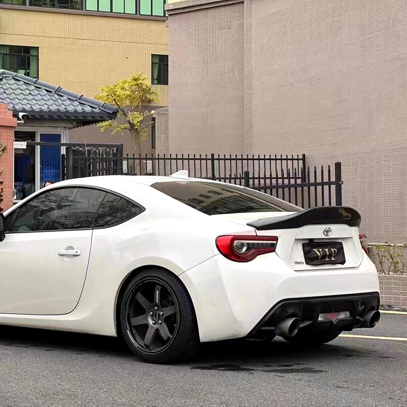 Suitable for Toyota Gt86 Subaru Brz Rear Wing Leg Style Punch-Free Mortor Sport Modification Parts